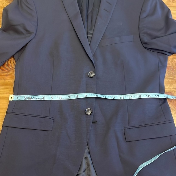 Tiger of Sweden navy blue sport coat size 40 regular - Picture 10 of 17